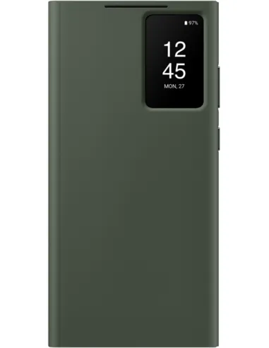 Samsung Galaxy S23 Ultra - Smart View Wallet Case - Khaki - EF-ZS918CGEGWW